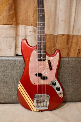 1970 Fender Mustang Bass Competition Red