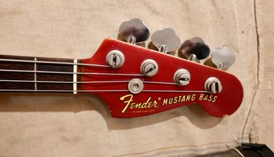 1970 Fender Mustang Bass Competition Red