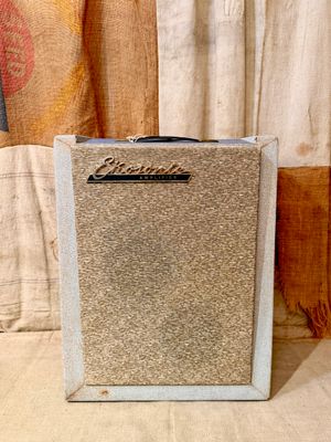 Ekosonic Mod 98. 1950's Tube Amplifier Two Tone Blue