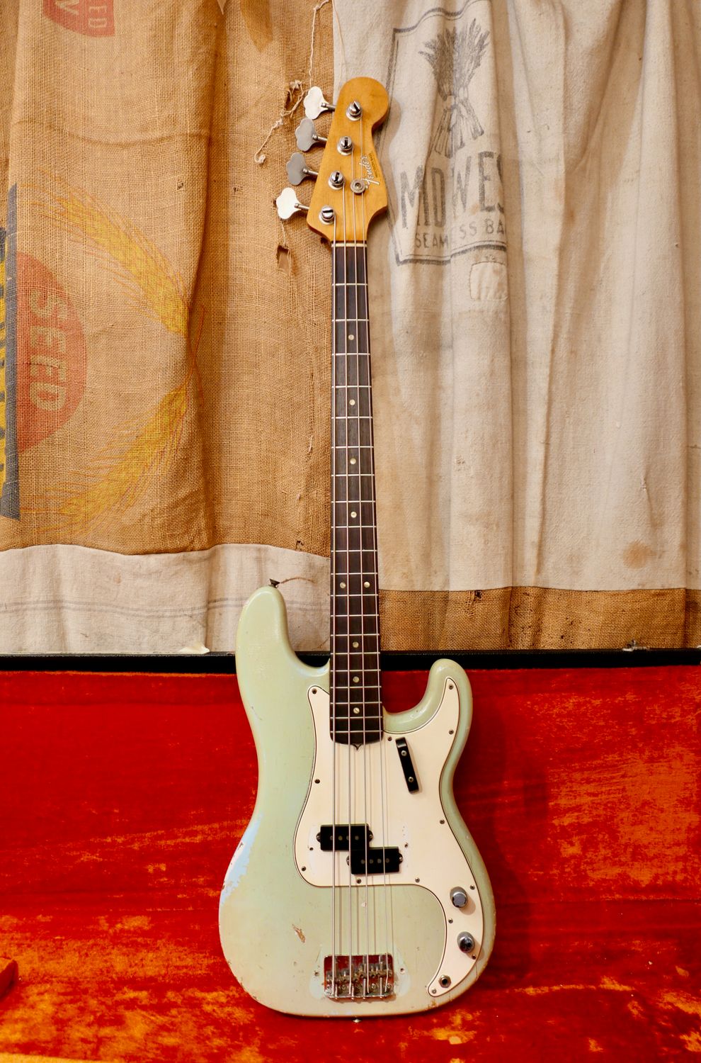 1966 Fender Precision Bass Sonic Blue