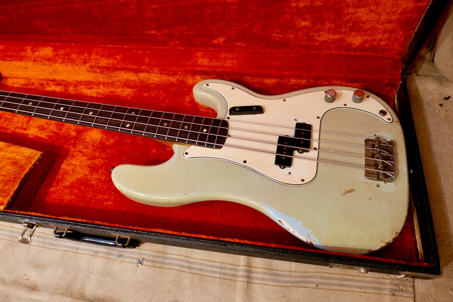 1966 Fender Precision Bass Sonic Blue