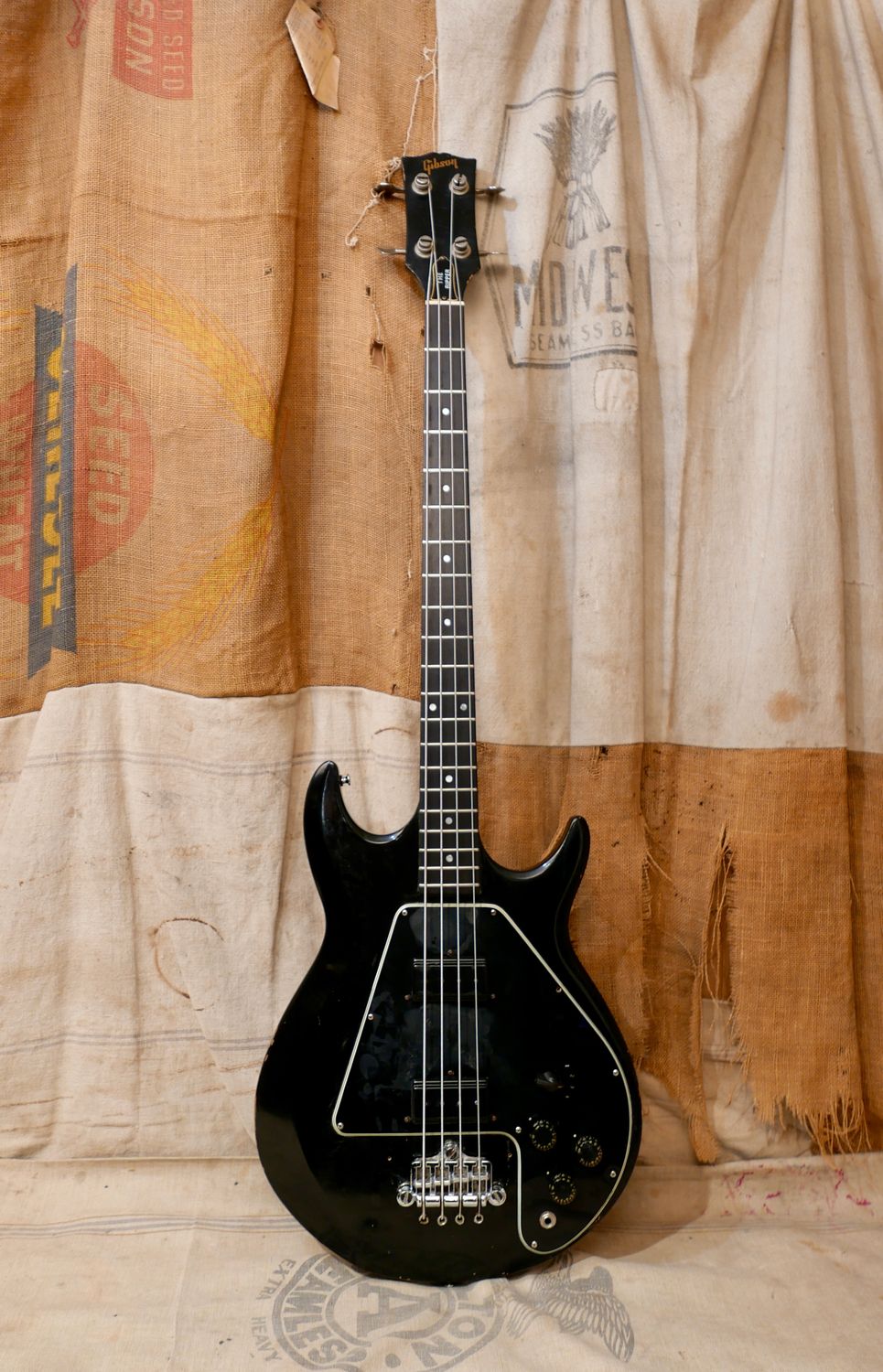 1978 Gibson Ripper L9-S Bass Guitar Black