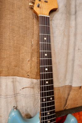 1965 Fender Musicmaster II Short Scale Blue