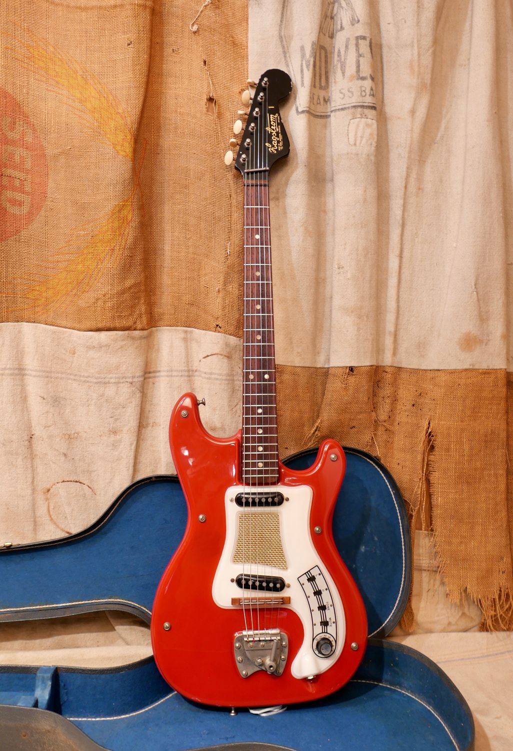 1965 Hagstrom I Red