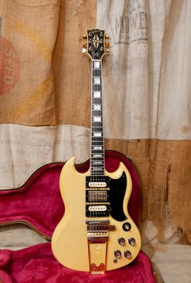 1976 Gibson SG Custom White Modified