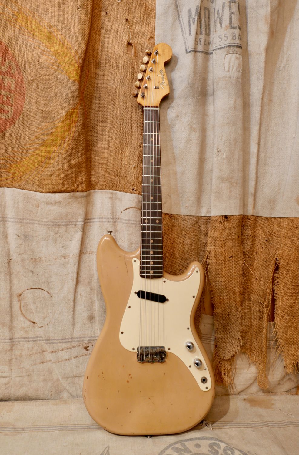 1961 Fender Musicmaster Desert Sand
