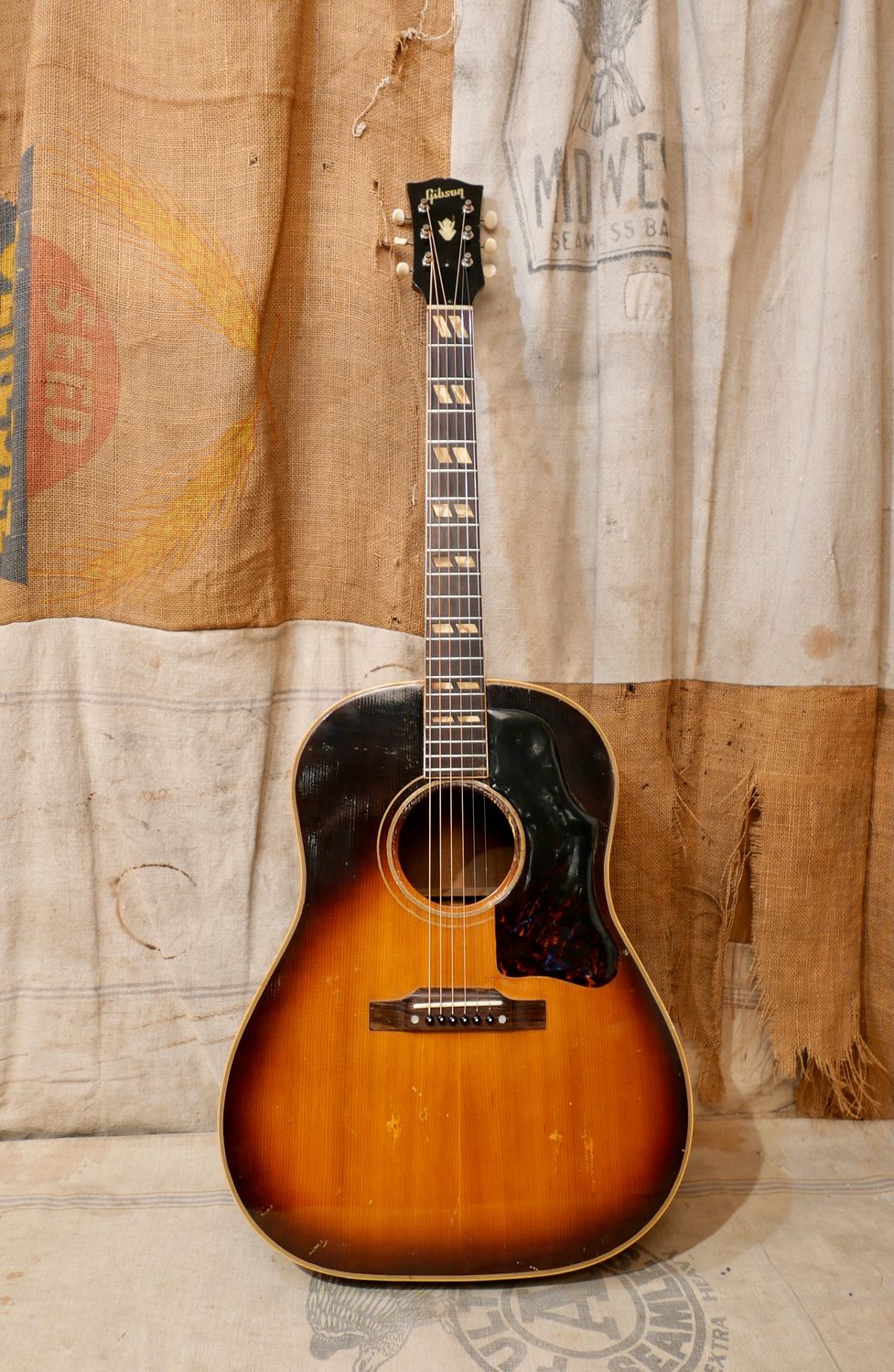 1956 Gibson Southern Jumbo SJ Sunburst