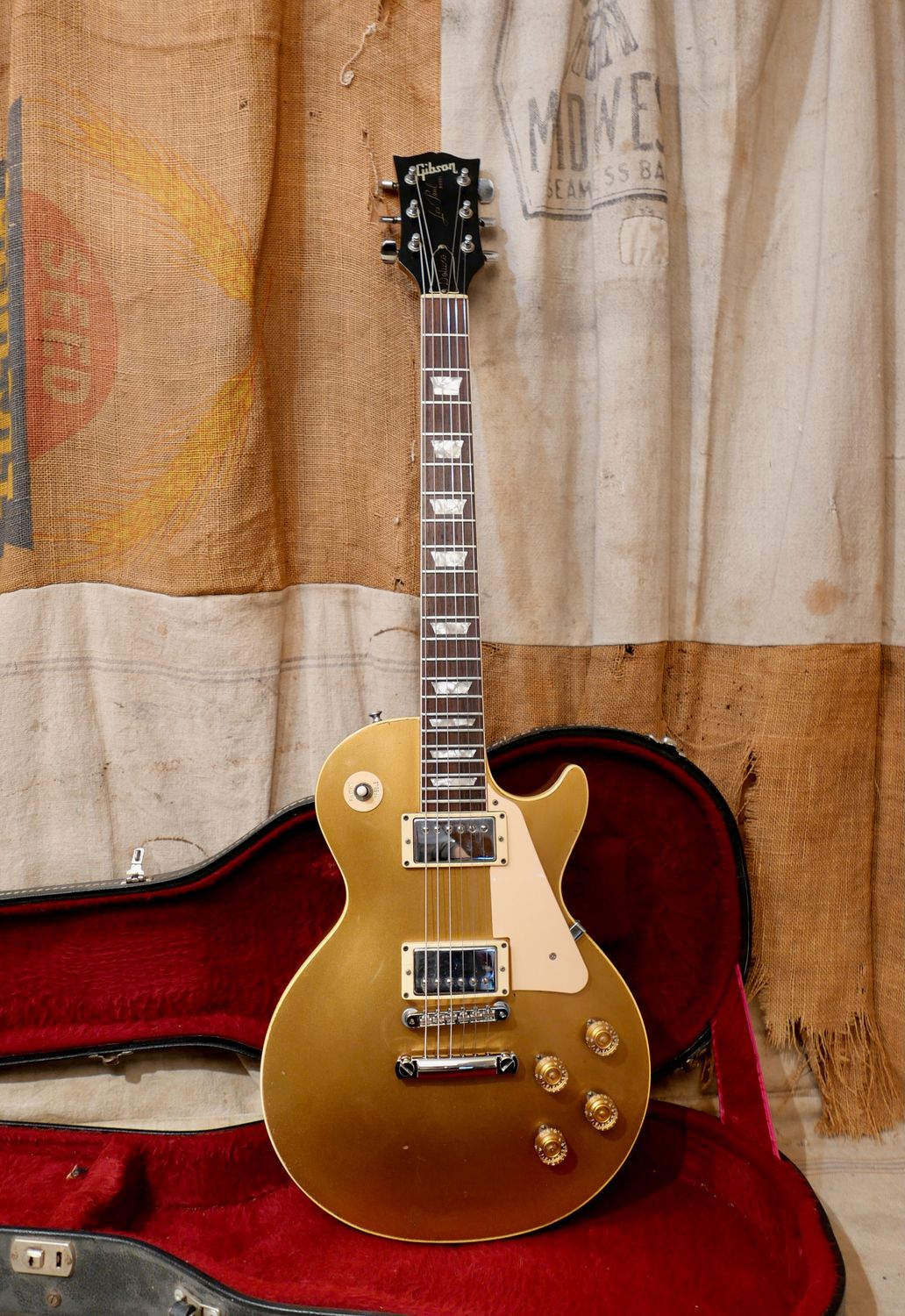 1972 Gibson Les Paul Deluxe Goldtop w/Full Size HB&#39;s