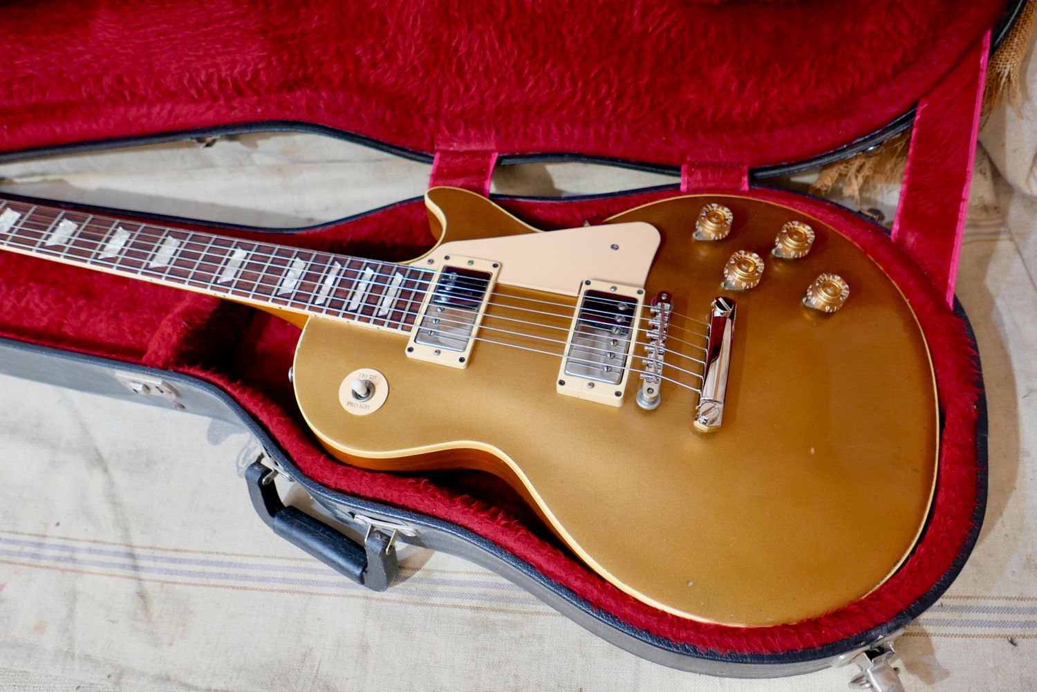 1972 Gibson Les Paul Deluxe Goldtop w/Full Size HB's