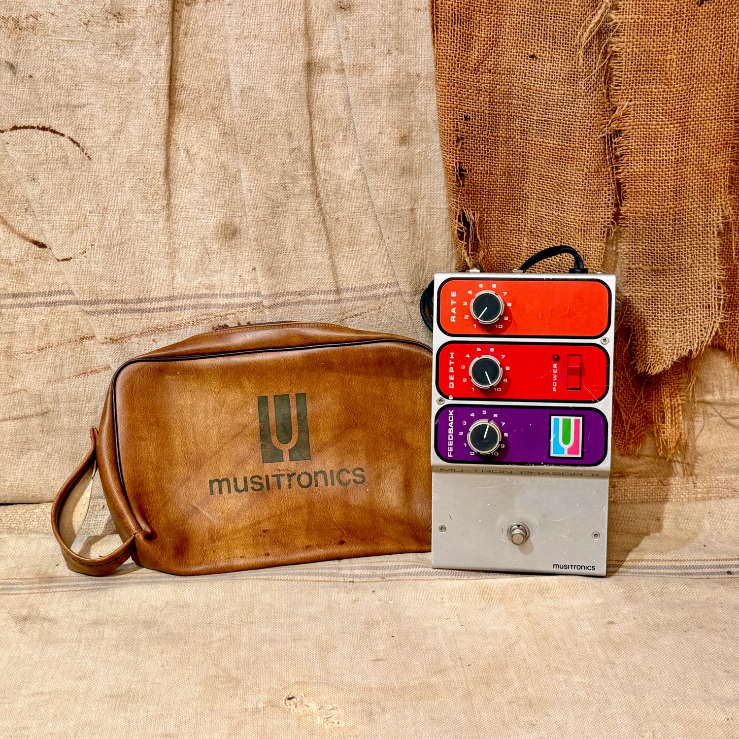 1970&#39;s Mu-Tron Phasor II with Original Bag
