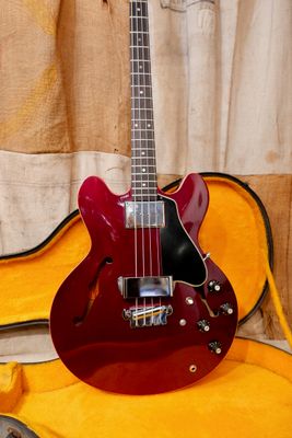 1967 Gibson EB-2D Bass Sparkling Burgundy Metallic
