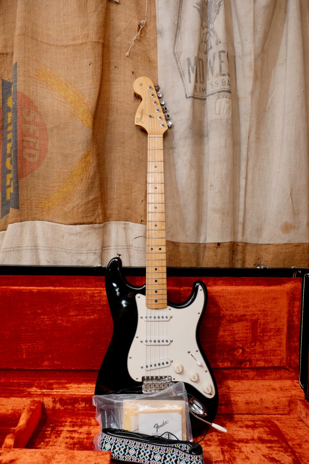 1997 Fender Jimi Hendrix Voodoo Stratocaster Black