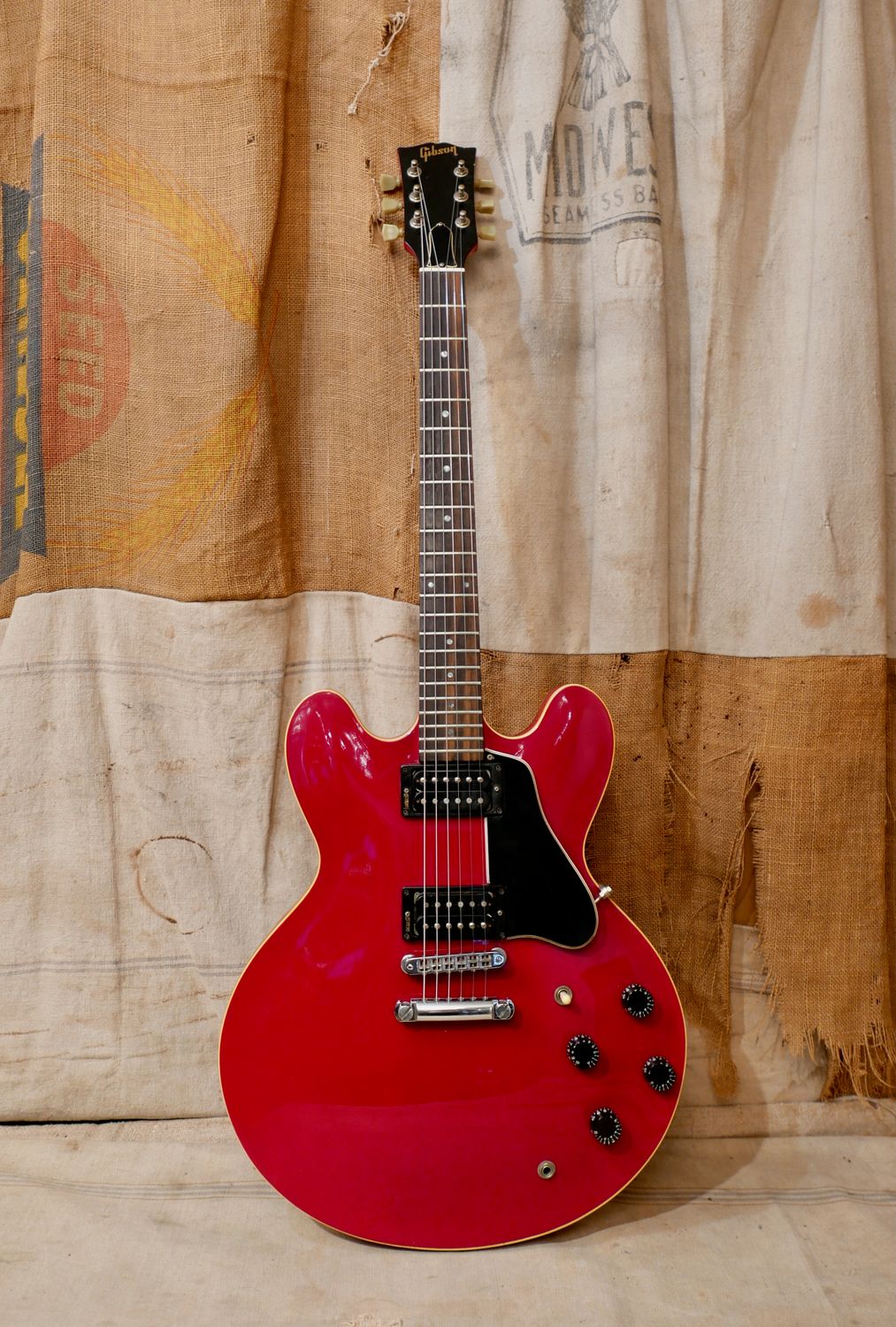 1985 Gibson ES-335 Studio Red