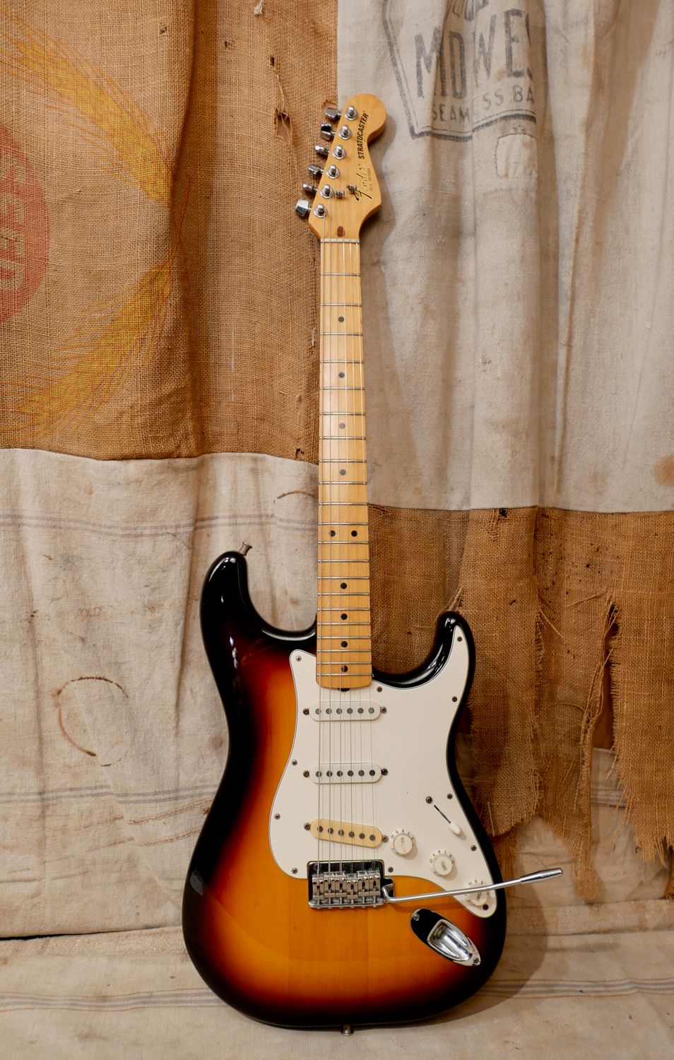 1982 Fender Stratocaster Sunburst Smith Strat Era 3 Knob