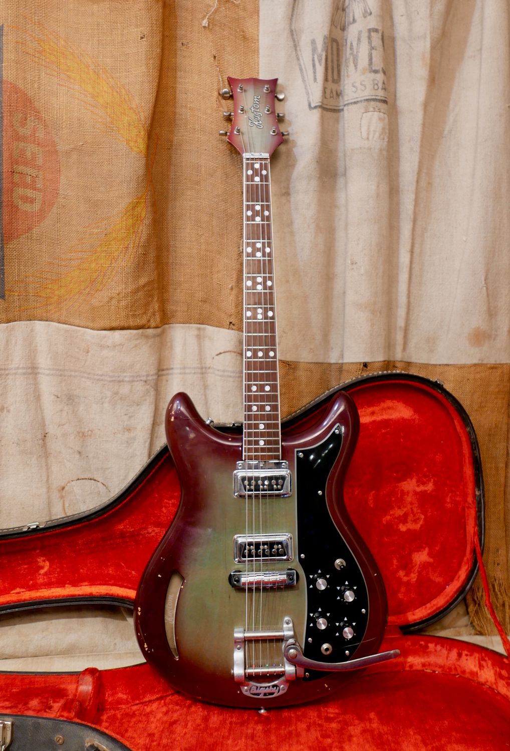 1968 Kustom K200C Wineburst K-200 C