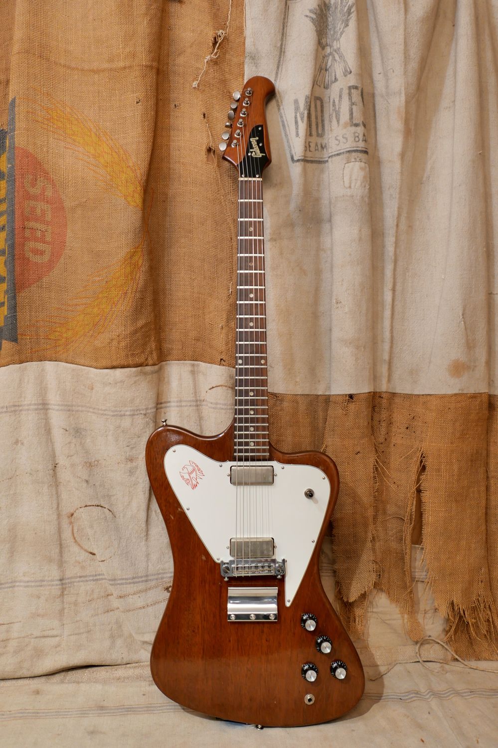 1965 Gibson Firebird III Natural Refin Stripped