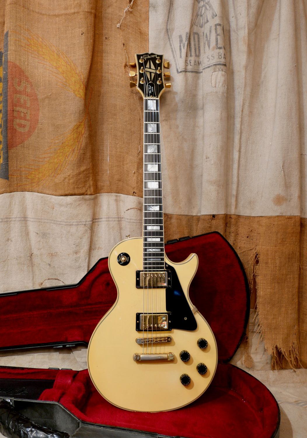 1980 Gibson Les Paul Custom White