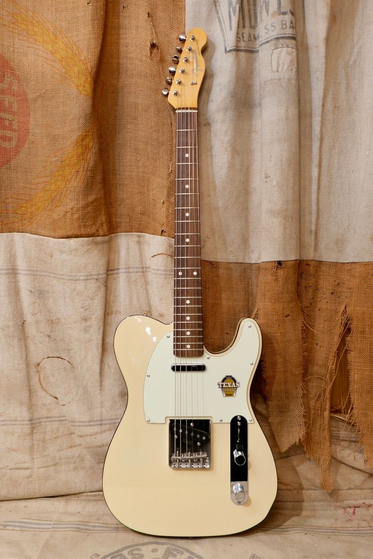 2007 Fender MIJ &#39;62 RI Telecaster Custom Texas Special Vintage White