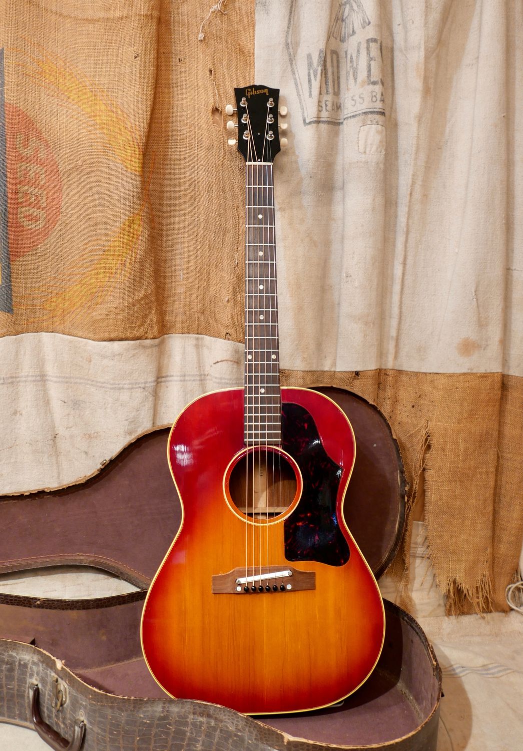 1961 Gibson LG-2 Cherry Sunburst