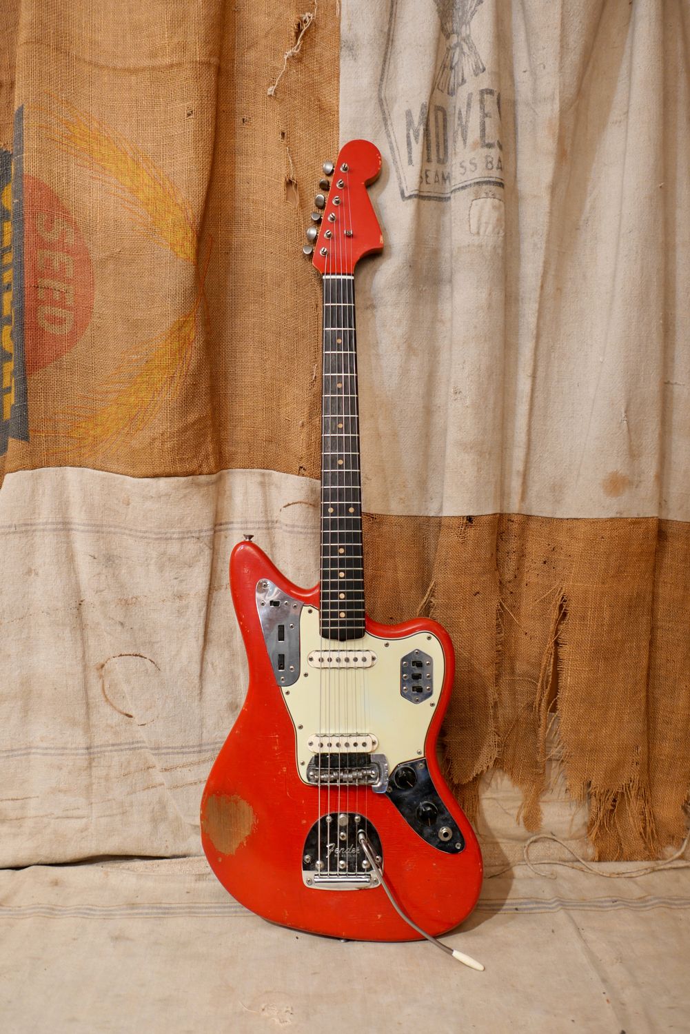 1964 Fender Jaguar Dakota Red Refin