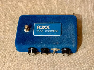 1970's Foxx Tone Machine Blue Velvet