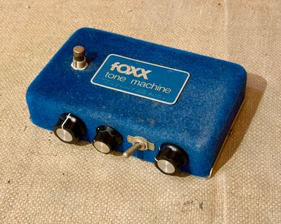 1970's Foxx Tone Machine Blue Velvet