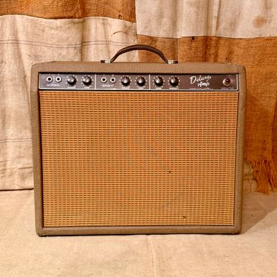1961 Fender Deluxe 6G3A Brown