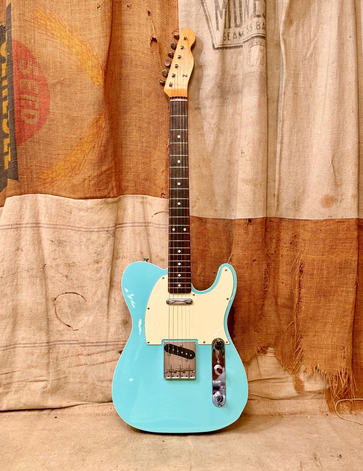 2019 Fender MIJ Traditional 60s Telecaster Custom Daphne Blue