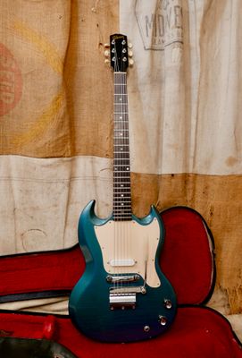 1966 Gibson Melody Maker (SG) Pelham Blue