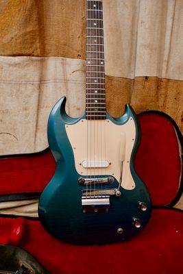 1966 Gibson Melody Maker (SG) Pelham Blue