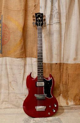 1962 Gibson EB-6 Cherry Rare Single Pickup
