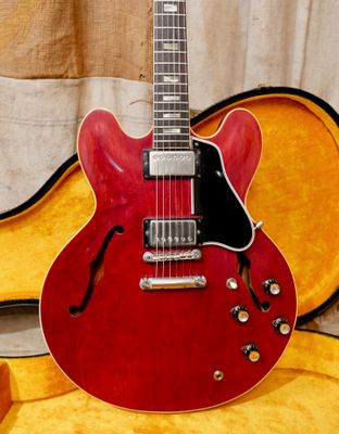 1962 Gibson ES-335 Cherry Stop Tailpiece