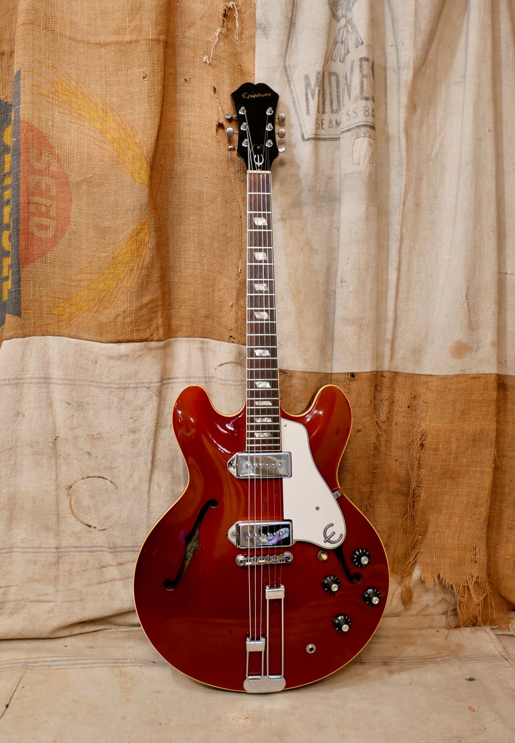 1967 Epiphone Casino Sparkling Burgundy