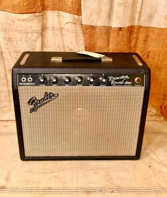 1965 Fender Princeton Reverb Black Panel