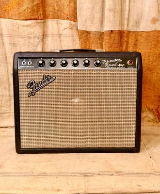 1965 Fender Princeton Reverb Black Panel