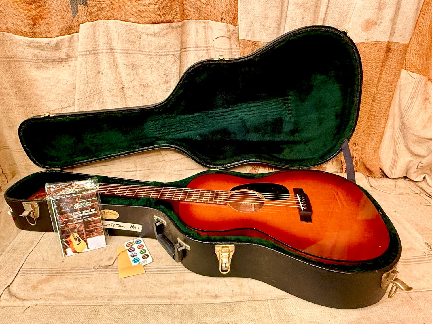 2014 Martin 000-17SM Sunburst