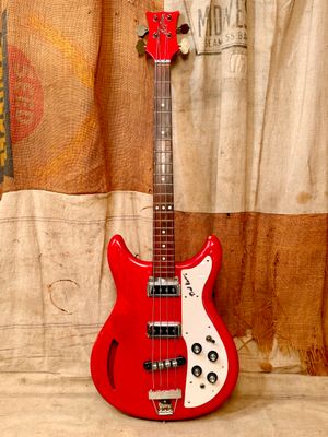 1968 Kustom K200 Bass Red K-200