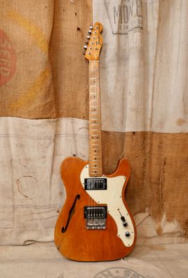 1968 Fender Telecaster Thinline 2 HB's Natural