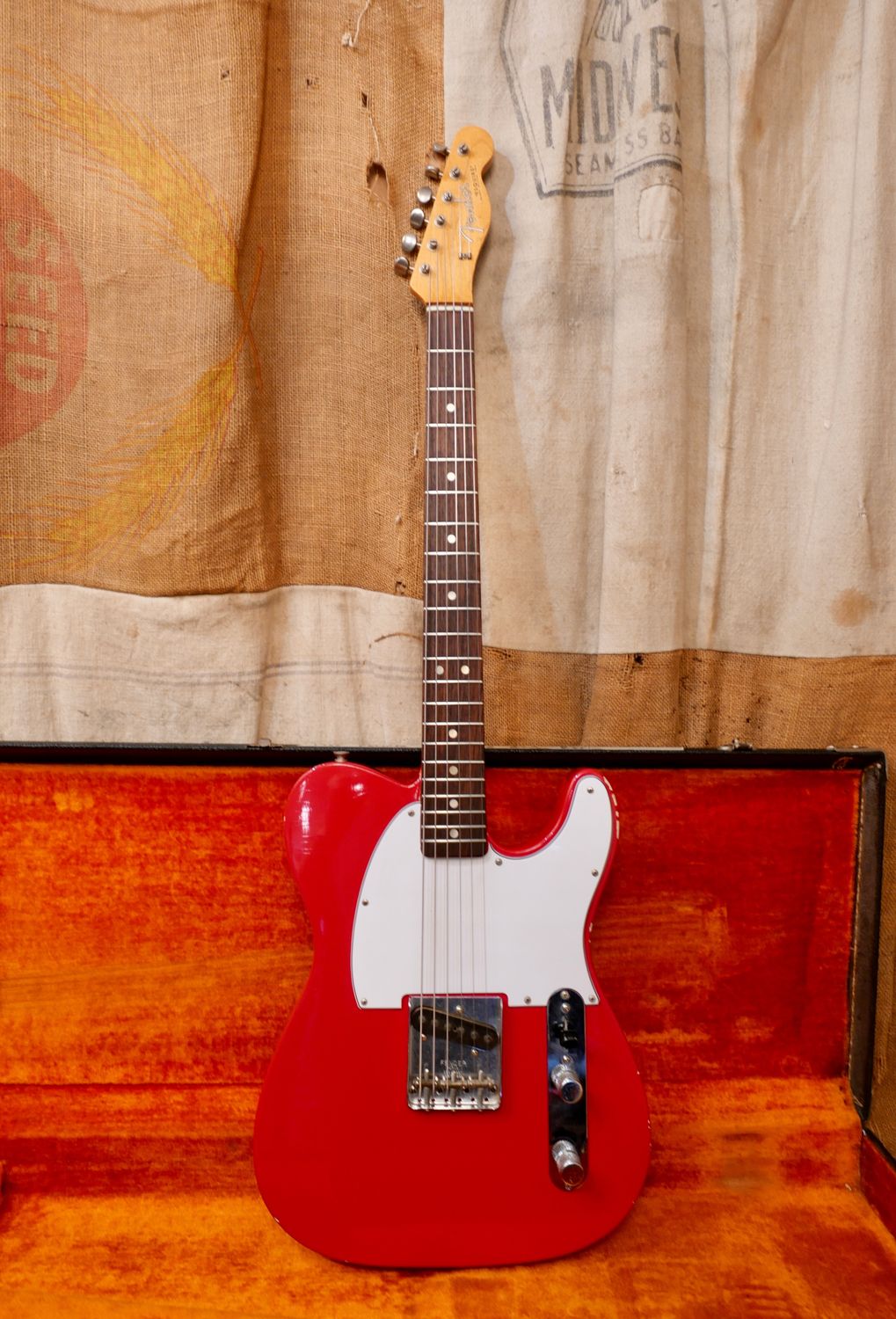 1966 Fender Esquire Red Refin