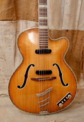 1960's Hofner Model 463  Archtop Electric Natural