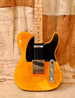 1986 Fender MIJ '52 Telecaster Butterscotch Blonde TL-52