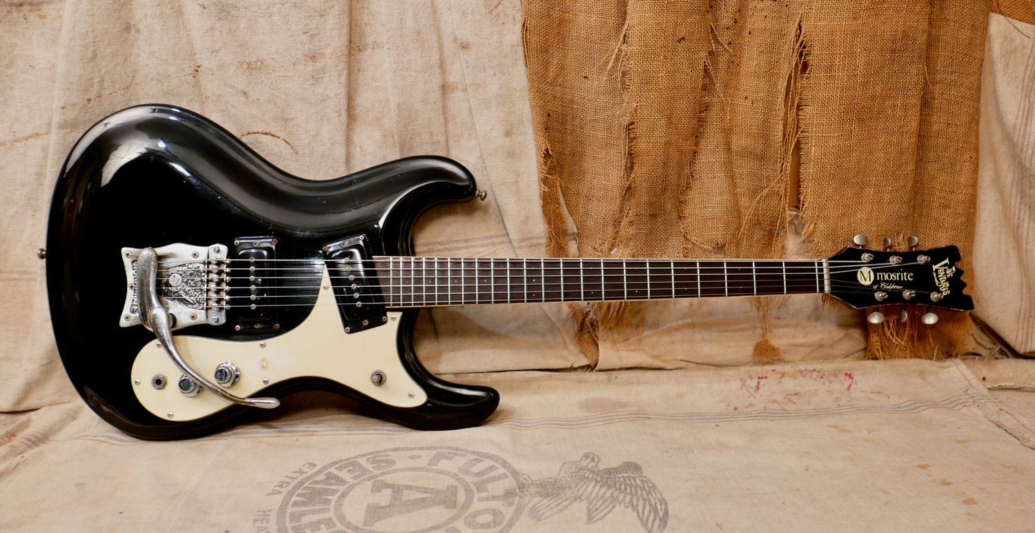 1964 Mosrite Ventures Vibramute Black