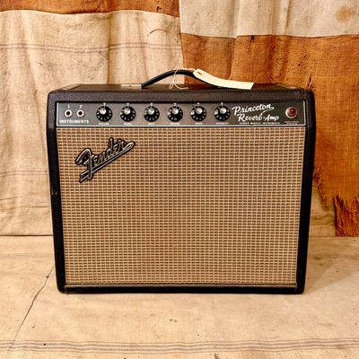 1967 Fender Princeton Reverb Black Panel