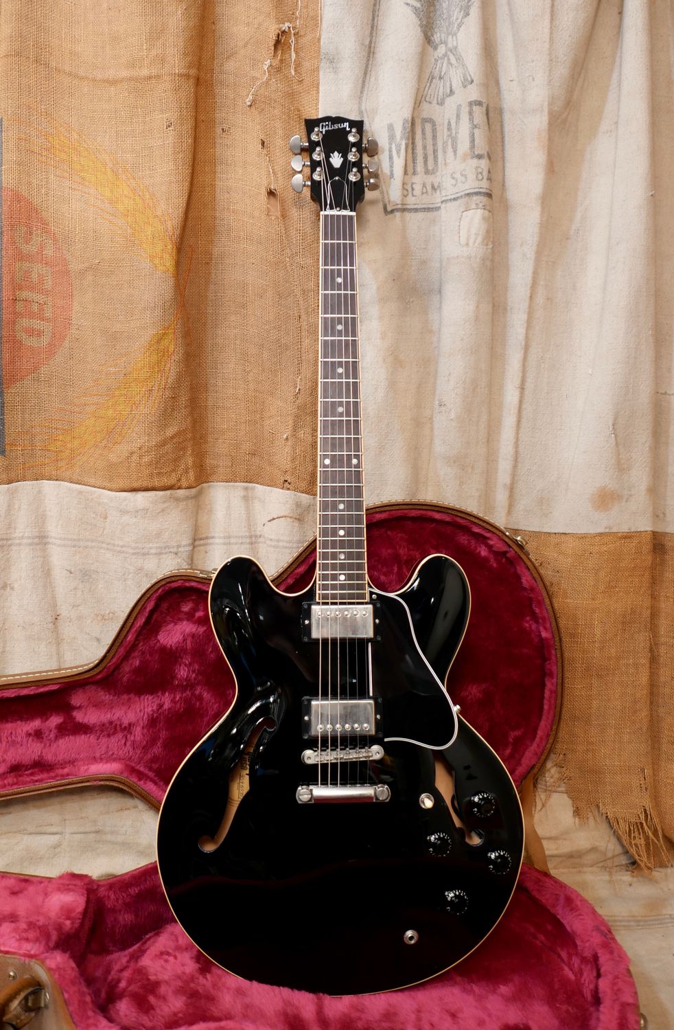 1999 Gibson ES-335 Dot Black-Ebony
