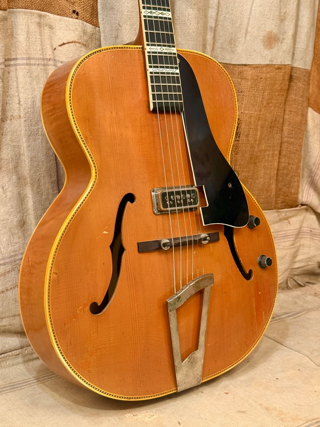 1940's Vega C-76 Archtop Natural
