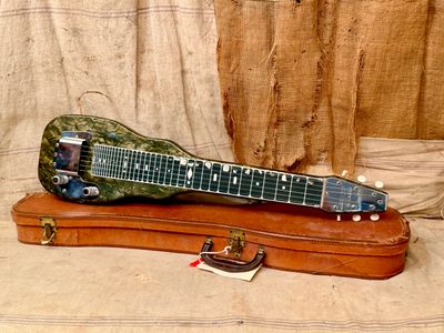1952-1953 Fender Champion Lap Steel #1918 Blue-Grey MOTS