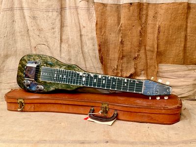 1952-1953 Fender Champion Lap Steel #1918 Blue-Grey MOTS
