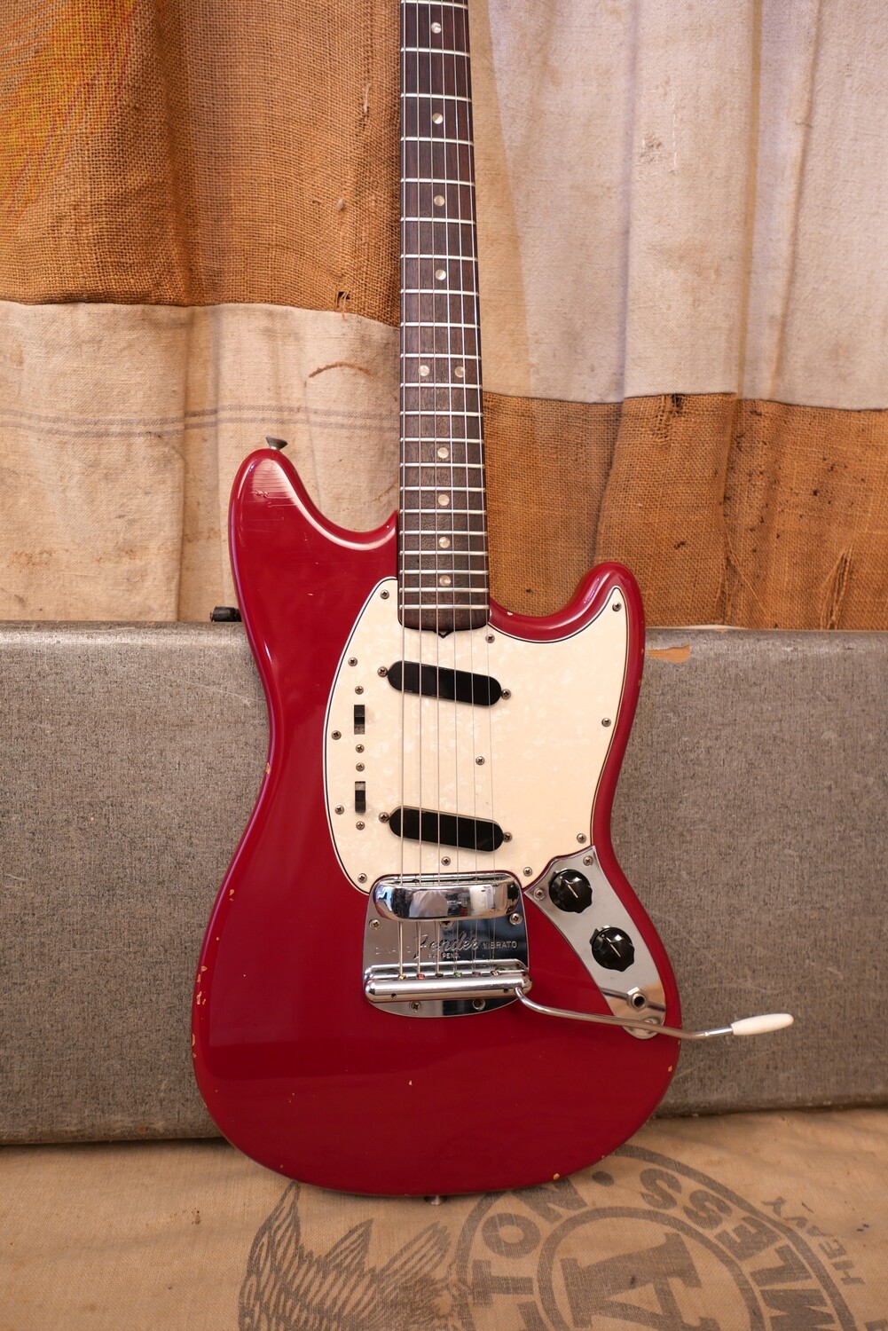 1966 Fender Mustang Red