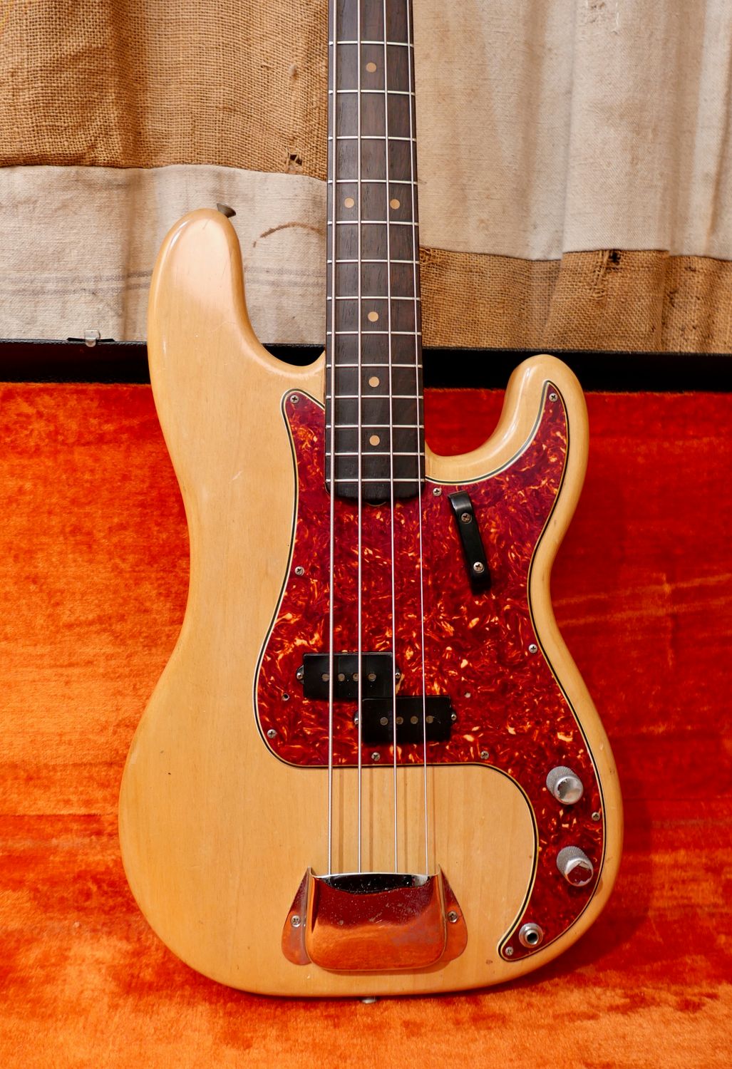 1963 Fender Precision Bass Natural Refin