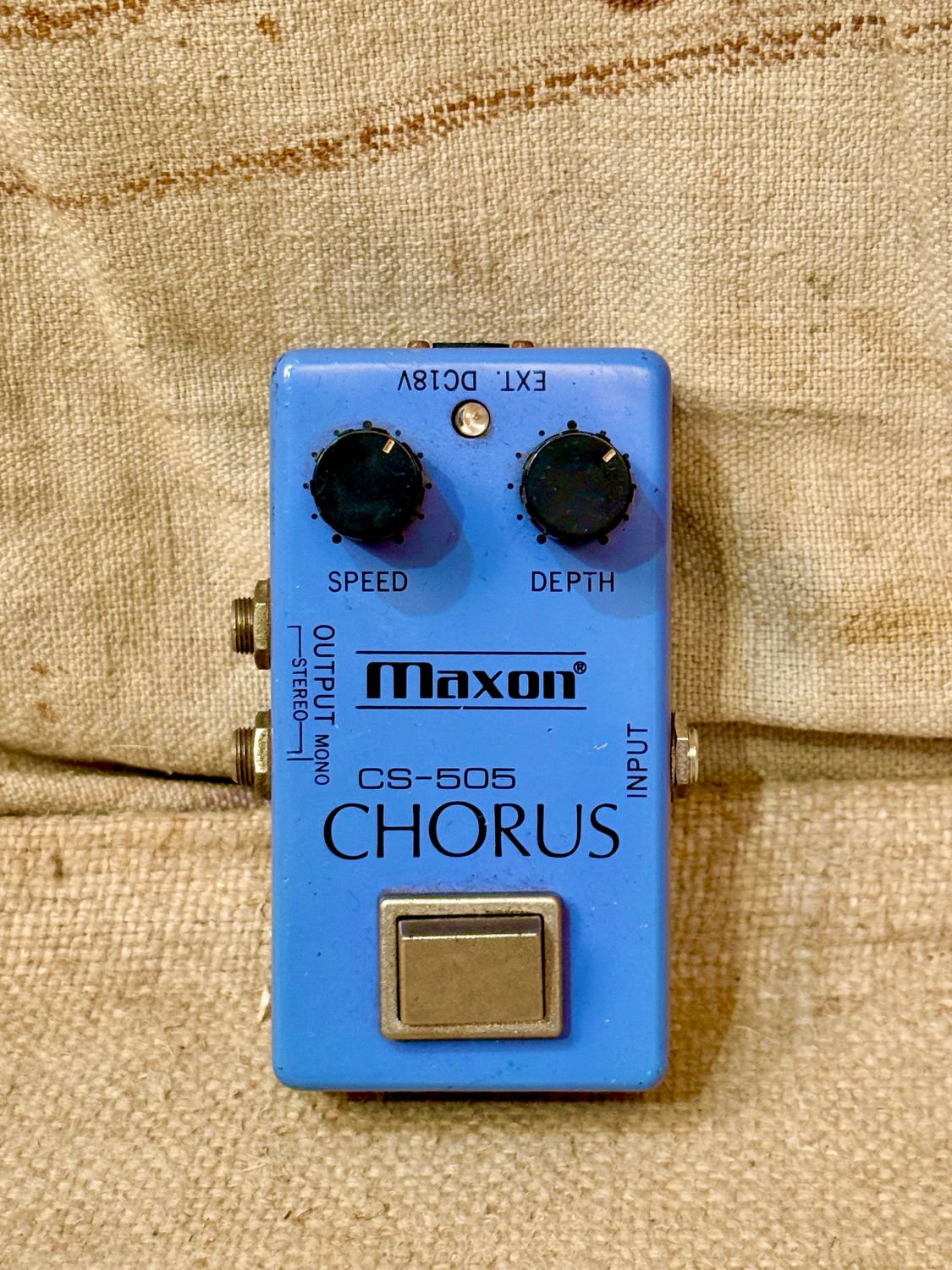 ■■Maxon CHORUS CS-505　エフェクター 1981 Maxon CS-505 Chorus Effector Pedal (Small box)